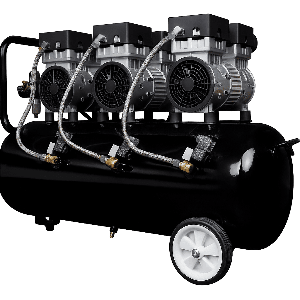 3HP 80L Oil-Free Air Compressor